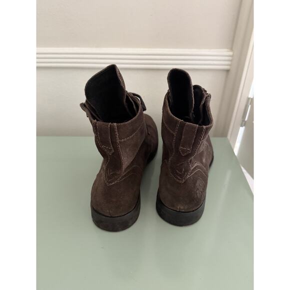 Diesel Men's Size 13 US 47 EU VGC Brown Soft Suede & Leather Desert Ankle Boots - Picture 3 of 5